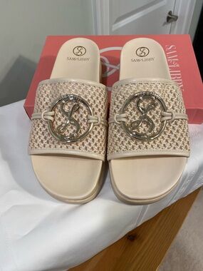 Platform Slide Sandals